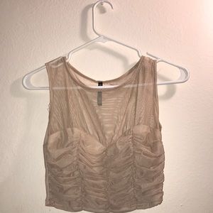 Cropped shirt